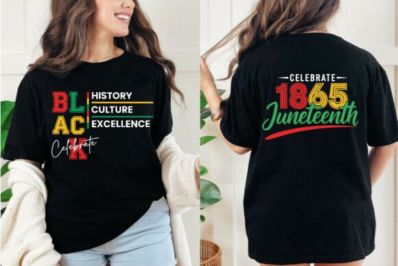 Download Black Excellence 1865 Juneteenth Tee Svg - Juneteenth Collection